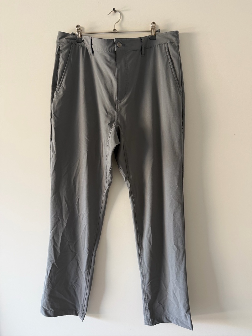 Mountain Khakis Light Gray Performance Chinos
